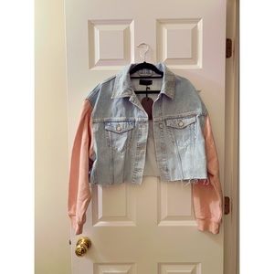AllSaints Snow Blue Anders Denim Jacket M/L